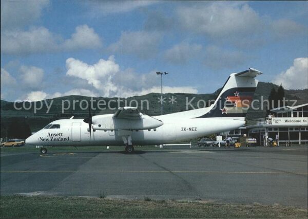 Flugzeuge Zivil De Havilland DHC-8-102 Dash 8 Ansett Ne