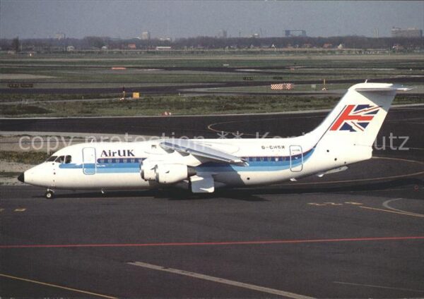 Flugzeuge Zivil G-CHSR BAE 146-200 Air Uk c/n 2088