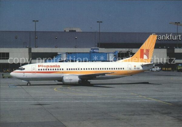 Flugzeuge Zivil EC-EBY Boeing 737-3YO Hispania c/n 2374