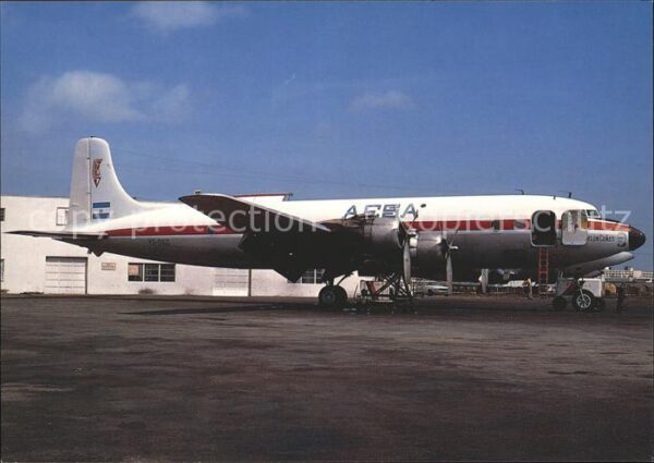 Flugzeuge Zivil Douglas DC-6 BF AESA Airlines YS-05C