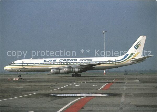 Flugzeuge Zivil 5N-ATS Douglas DC8-55F EAS Cargo Airlin