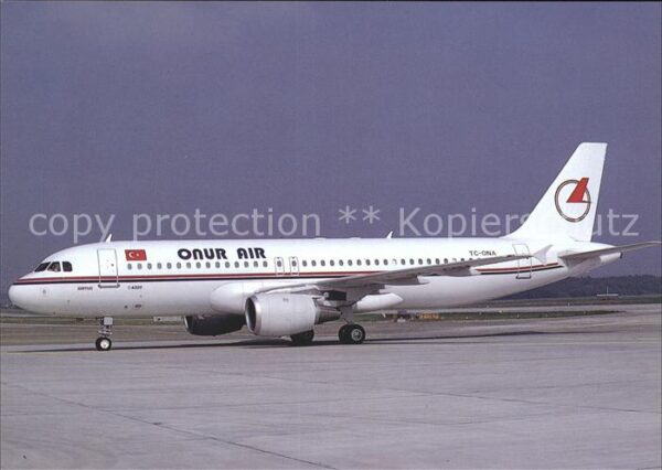 Flugzeuge Zivil Onur Air Airbus A320-211 TC-ONA c/n 288