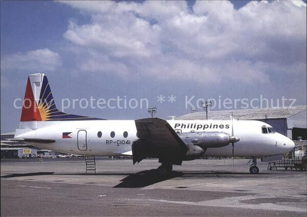 Flugzeuge Zivil Philippine HS 748-222-2A RP-C1041 c/n 1