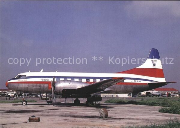 Flugzeuge Zivil Vendex Airways Convair 240 RP-C110 c/n
