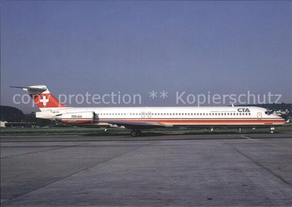 Flugzeuge Zivil CTA MD-83 HB-IUI c/n 49710/1547