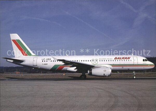 Flugzeuge Zivil Balkan Airbus A320-231 LZ-ABA c/n 257