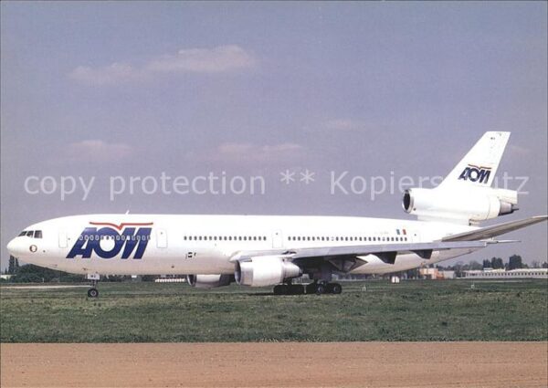 Flugzeuge Zivil AOM Air Outre Mer DC-10-30 F-GLMX c/n 4