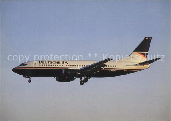Flugzeuge Zivil Deutsche BA Boeing 737-3L9 D-ADBA c/n 2