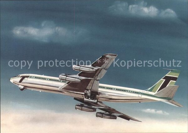 Flugzeuge Zivil Transavia Holland Boeing 707-365C PH-TR