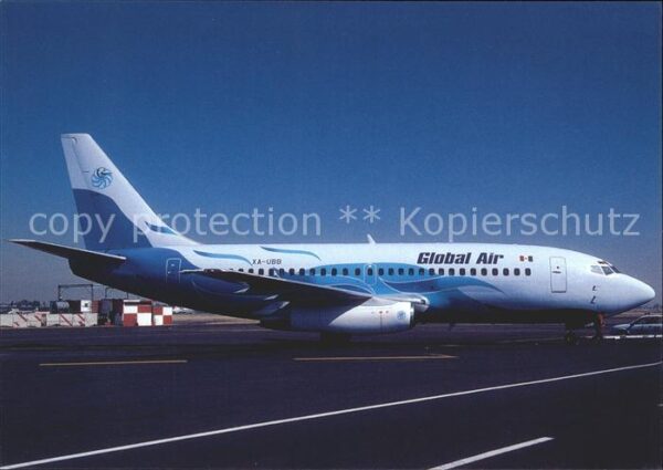 Flugzeuge Zivil Global Air Boeing B-737-291 Adv. XA-UBB