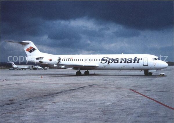 Flugzeuge Zivil Spanair Fokker 100 EC-JJM c/n 11497