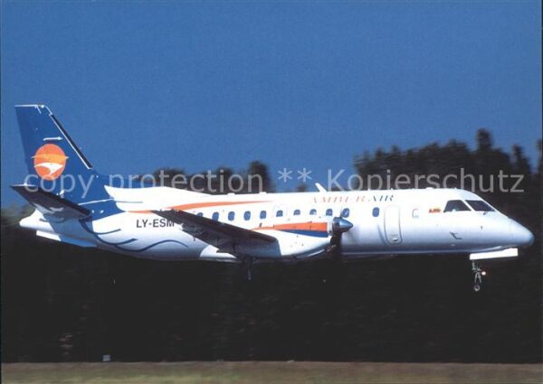 Flugzeuge Zivil Amber Air Saab 340B LY-ESM c/n 340B-229