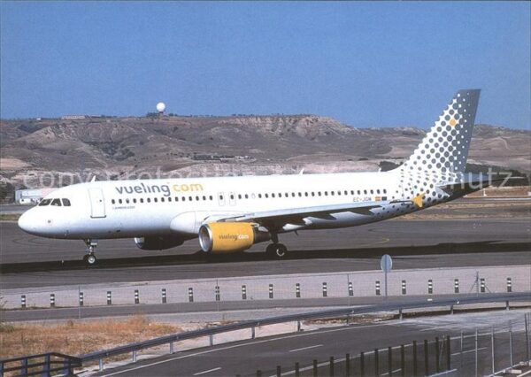 Flugzeuge Zivil Vueling Airlines A320-214 EC-JGM c/n 24