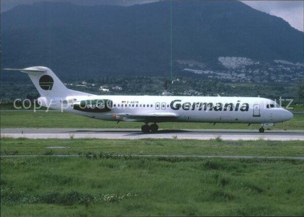 Flugzeuge Zivil Germania Fokker F-100 D-AGPN Cn 11333