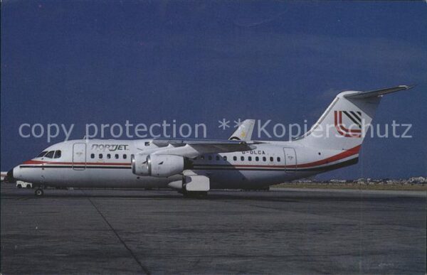 Flugzeuge Zivil BAe 146-200 c/n E. 2099 G-OLCA Loganair