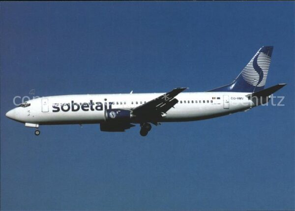 Flugzeuge Zivil Sobelair B737-408 OO-RMV