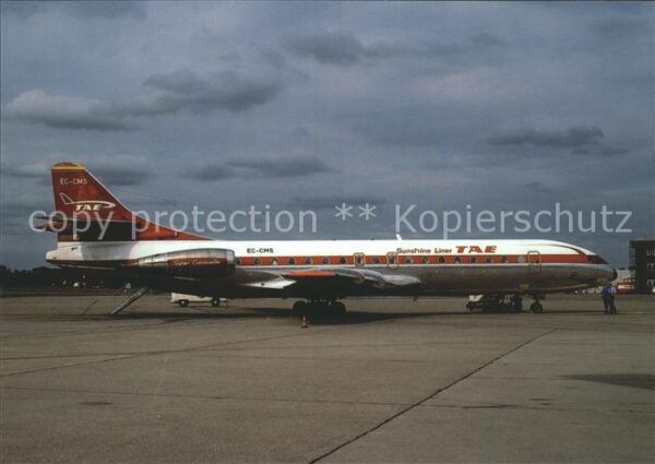 Flugzeuge Zivil TAE Sunshine Liner Caravelle 10B3 EC-CM