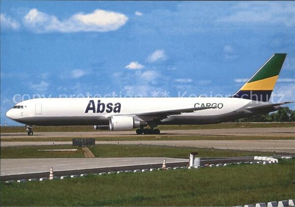 Flugzeuge Zivil Absa Cargo Brazil Boeing 767-316 ER 298