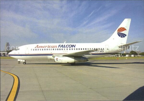 Flugzeuge Zivil American Falcon Argentina Boeing 737-2P