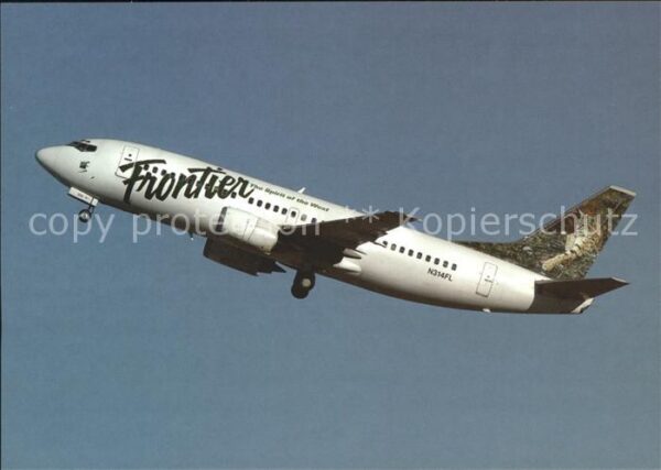 Flugzeuge Zivil Frontier Airlines Boeing 737-36N N314FL
