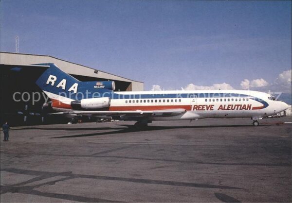 Flugzeuge Zivil Reeve Aleutian Boeing B727-22C N832RV c