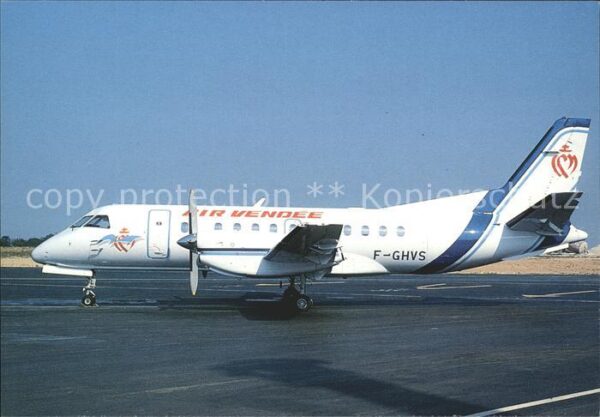 Flugzeuge Zivil Air Vendee Saab Sf-340A F-GHVS
