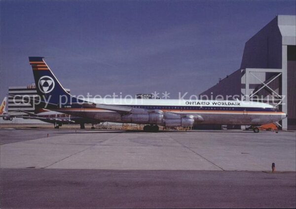 Flugzeuge Zivil Ontario Worldair Boeing 707-351C C-GRYO