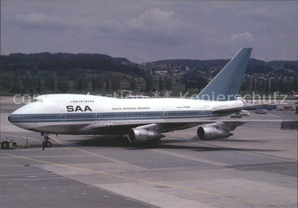 Flugzeuge Zivil SAA-South African Airways Luxair cs Boe