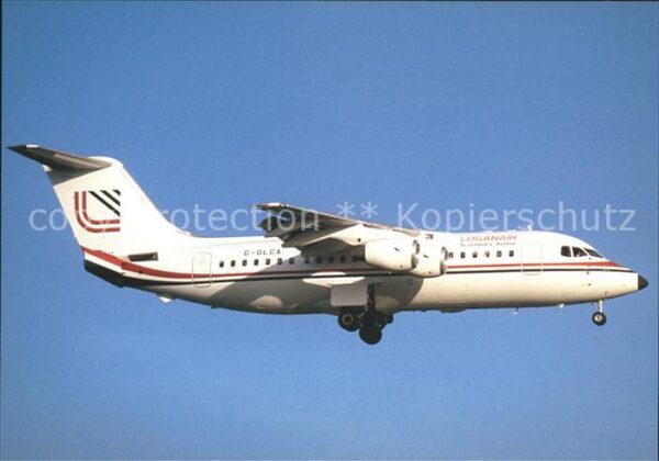 Flugzeuge Zivil British Aerospace 146-200 Loganair