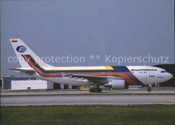 Flugzeuge Zivil Ecuatoriana Airbus A310-304 HC-BRA c/n