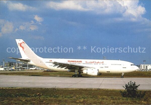 Flugzeuge Zivil Tunisair Airbus A.300 B4 TS-IMA