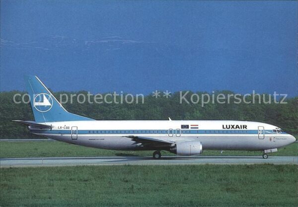 Flugzeuge Zivil Luxair Boeing 737-400 LX-LGG