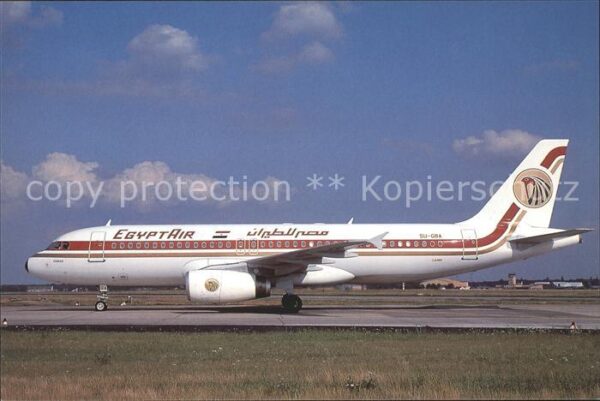 Flugzeuge Zivil Egypt Air Airbus A320-200