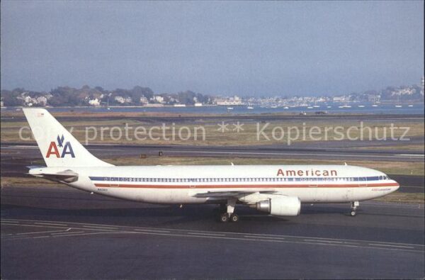 Flugzeuge Zivil Airbus Industrie A300B4-605R American A