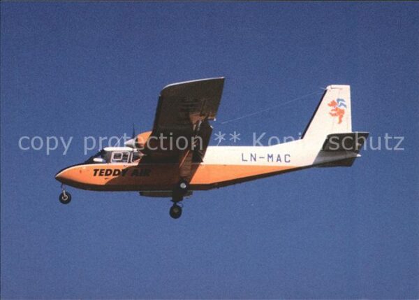 Flugzeuge Zivil Teddy Air A/S BN 2A-21 Islander LN-MAC