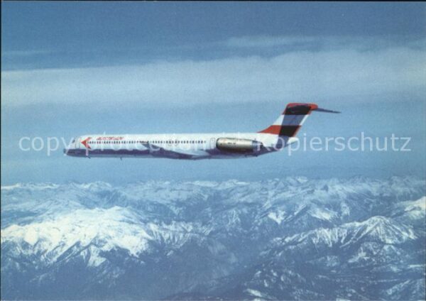 Flugzeuge Zivil Austrian Airlines McDonnell Douglas MD-