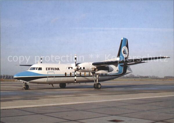 Flugzeuge Zivil Citylink Airways Fokker F27 Mk200 c/n 1