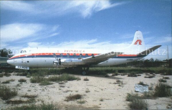 Flugzeuge Zivil Aerolineas Republica Viscount 745D XA-M