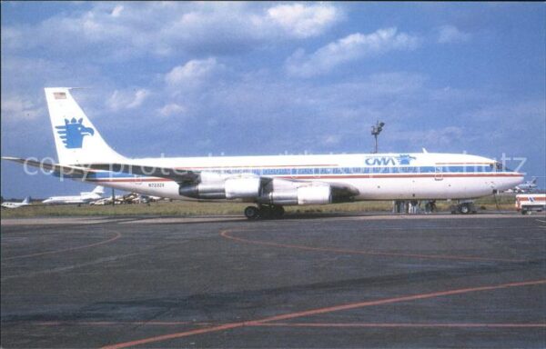 Flugzeuge Zivil Cargo Moravia B-707-331B N7232X c/n 195