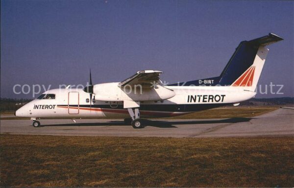 Flugzeuge Zivil DHC DASH 8-103A c/n 260 D-BIRT Interot