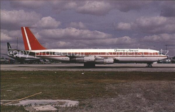 Flugzeuge Zivil Boeing 707-344B c/n 18891 EL-AJT Guyana