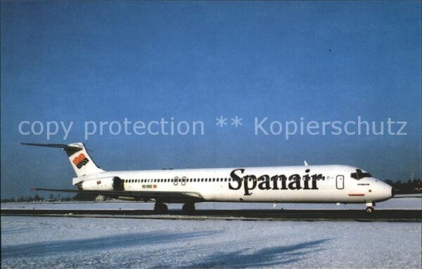 Flugzeuge Zivil Spanair Mc Donell Douglas MD-83