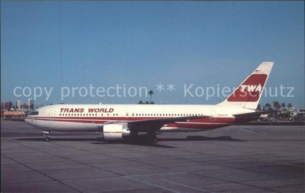 Flugzeuge Zivil TWA Trans World Airlines Boeing B-767-2