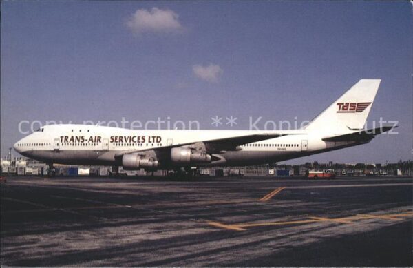 Flugzeuge Zivil Boeing 747-121 c/n 19644 5N-HHS Trans-A