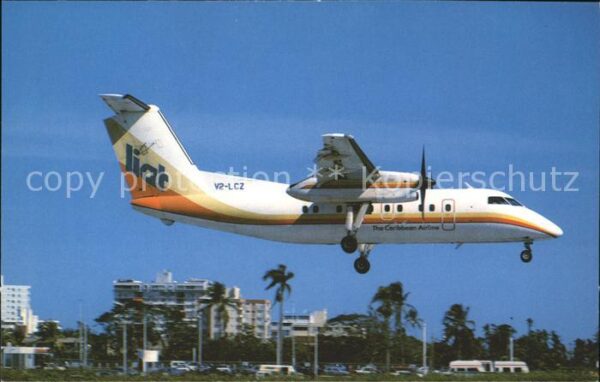 Flugzeuge Zivil Liat Caribbean Airline V2-LCZ De Havill