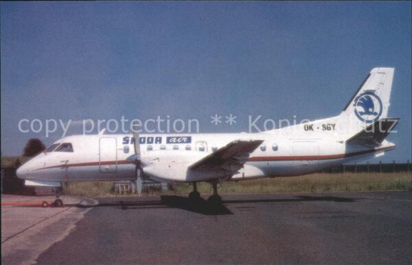Flugzeuge Zivil Skoda Air Saab SF 340A OK-SGY c/n 340A-