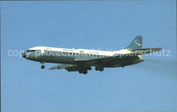 Flugzeuge Zivil Syrianair Caravelle SE-210-10B3