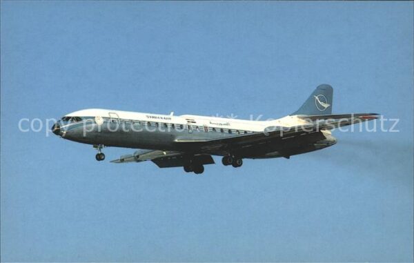 Flugzeuge Zivil Syrianair Caravelle SE-210-10B3