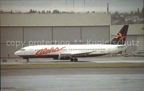 Flugzeuge Zivil Aloha Airlines Kekaulike Boeing B-737-4