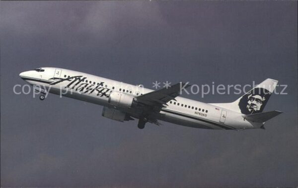 Flugzeuge Zivil Alaska Airlines Boeing B-737-4Q8 N763AS